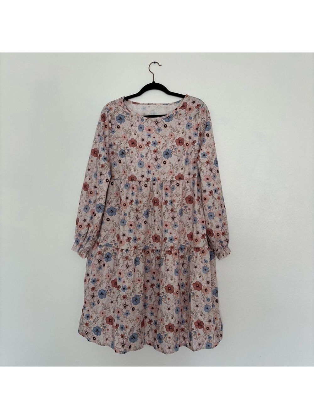 Shein Women’s Floral Long Sleeve Dress